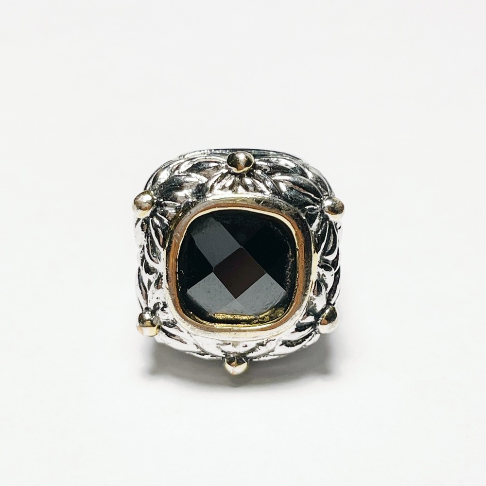 Sterling Silver Black Onyx Ring